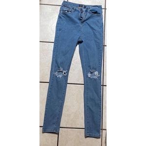 High Waisted Skinny Jeans